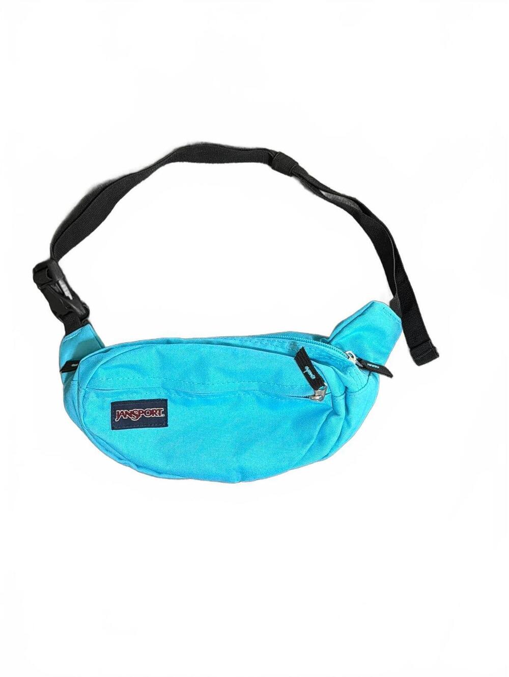 JanSport Light Blue Polyester Waist Bag Fanny Pack